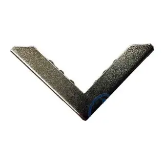 , Kapak, Menü, Albüm Köşesi, Büyük - 23x40mm, Nikel, 10 Adet