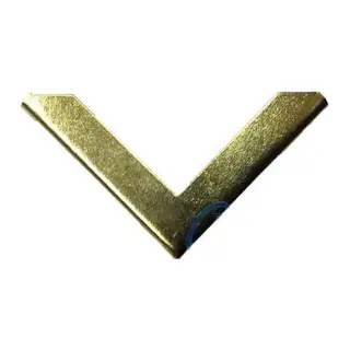 , Kapak, Menü, Albüm Köşesi, Büyük - 23x40mm, Sarı, 500 Adet