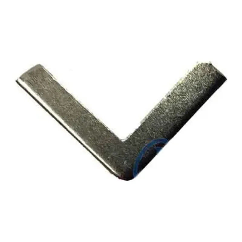 , Kapak, Menü, Albüm Köşesi, Orta - 18x32mm, Nikel, 1000 Adet