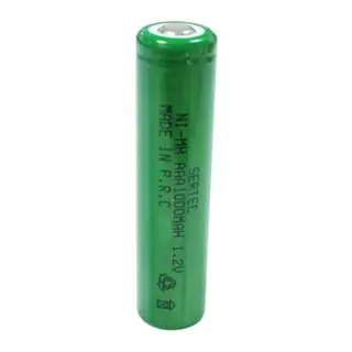Sertec - 1.2V 1000 Mah - AAA - Ni-MH Şarjlı Pil - (Başsız / Flat Head)