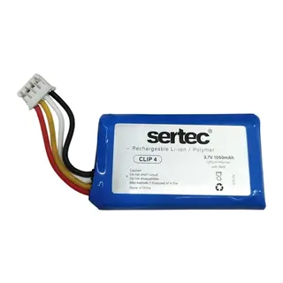 Sertec Clip 4 uyumlu 3.7v 1050 mah Soketli Bat