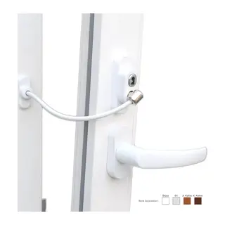 lı Halatlı Pvc Kapı Pencere Emniyet Kilidi