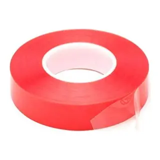 Çift Taraflı Akrilik ize Bant 18 mm x 2 metre Kırmızı VHB