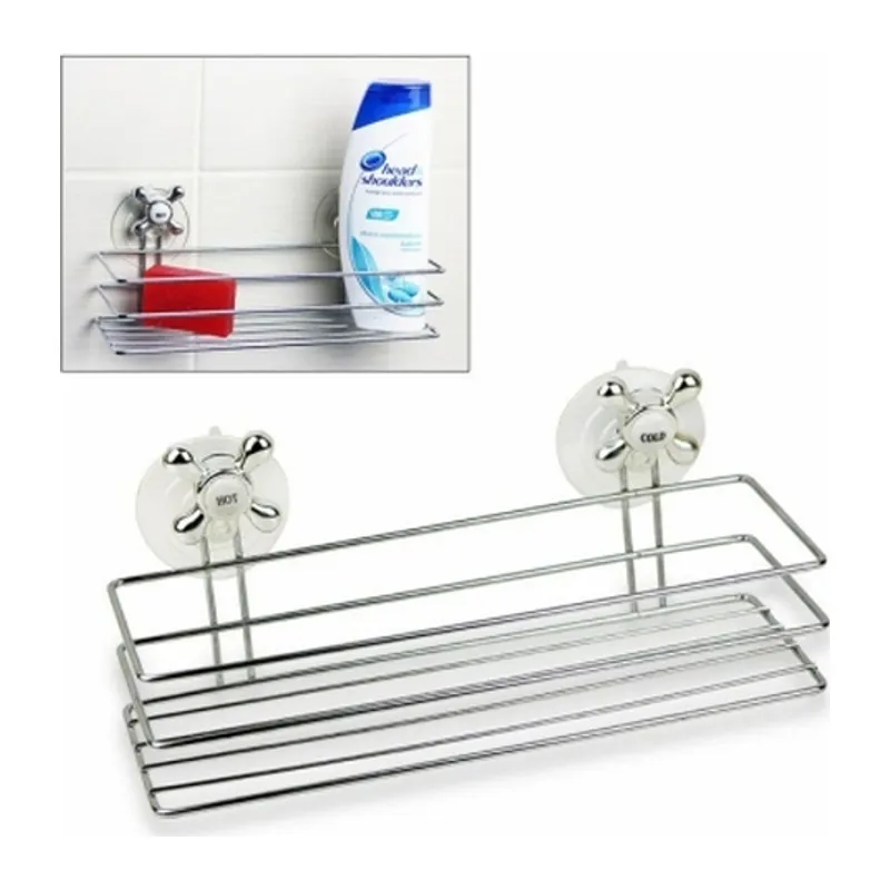 Banyo Organizeri - Çok Amaçlı Dörtgen Vantuzlu