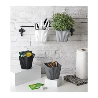 Duvara Asılan Çok Amaçlı Organizer - 2'li Saksı Set