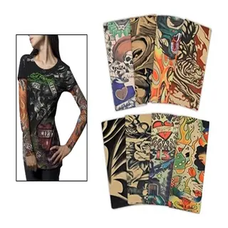Tattoo Sleeves Giyilebilir Dövmeler