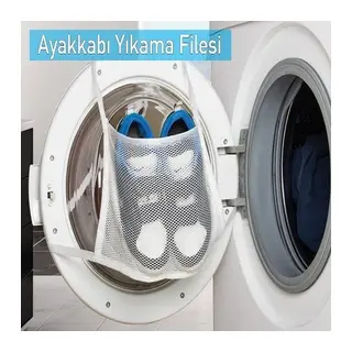 Hassas Çamaşır - Ayakkabı Yı Filesi Kapak Bağlamalı 35 x 20 cm
