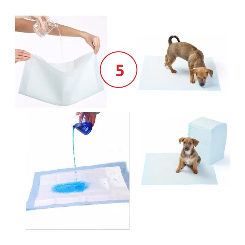 Yıkanabilir Köpek Çiş Pedi - 90 X 60 Cm 5li Paket