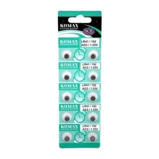 AG3 Saat Pili - Düğme Pil 10lu Paket LR41/192 1.55V