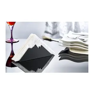 Dekoratif Dağı Görünümlü Plastik Lüks Peçetelik