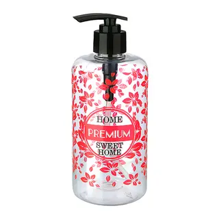 Şeffaf Sıvı Sabunluk Yuvarlak Plastik 500 ML