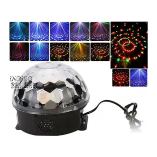 Kumandalı Kristal Led RGB Disko Topu