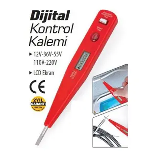 Profesyonel Dijital Kontrol mi Tornida Voltaj Ölçer