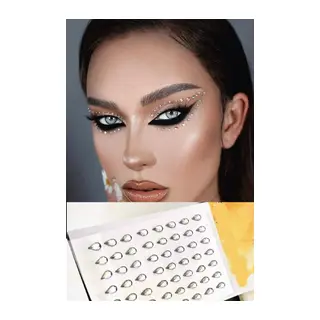 Damla Kristal Işıltılı Yüz Ve Vücut Makyaj Taşı (110 Adet)