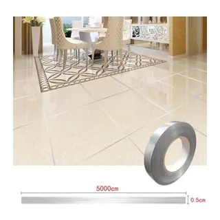 0.5 Cm Kalınlık Fayans Arası Şerit Bandı 50 Metre Banyo Derz Dekor Bandı