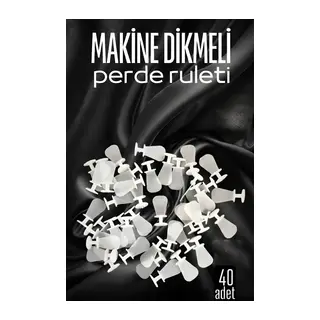 Makine Dikmeli Perde Düğmesi Perde Ruleti Perde Düğmesi 40 Adet