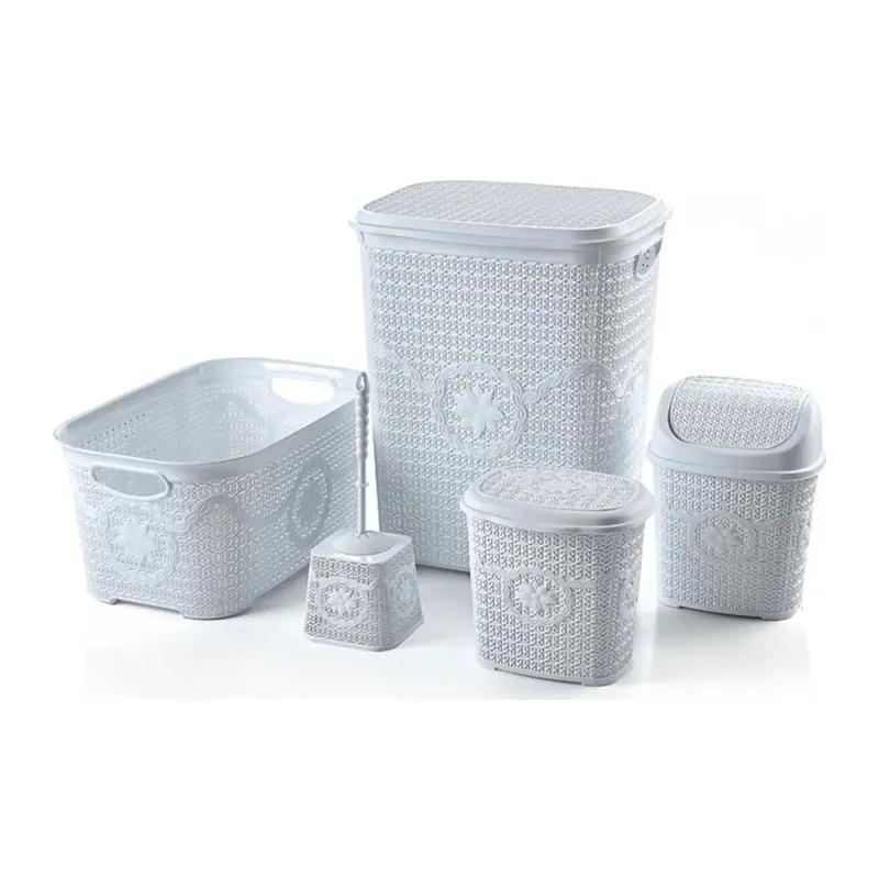 Çeyiz Seti Rattan 5 Parça Örü Çeyiz Seti