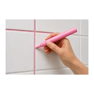 Derz mi Fayans Arası Yenileme Suya Dalı Derz Boyama mi - Pembe