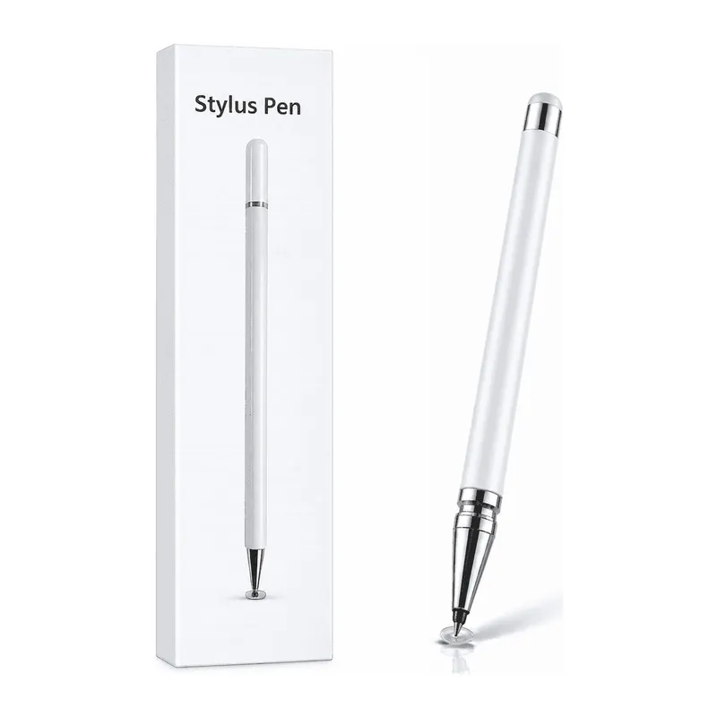 A7 2018 Uyumlu Dokunmatik Stylus m Disk Uçlu Hassas Beyaz Tablet Telefon Çizim mi