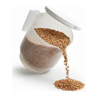 Pratik Ölçü Kabı - 2 Litre Dereceli Şeffaf Hazne BPA Free