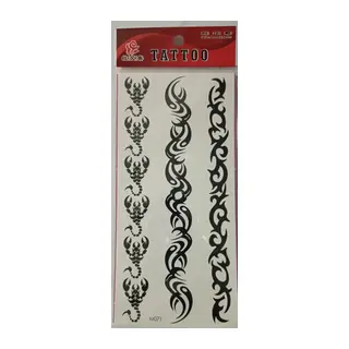 Geçici Dövme Şablonu 3lü - M071