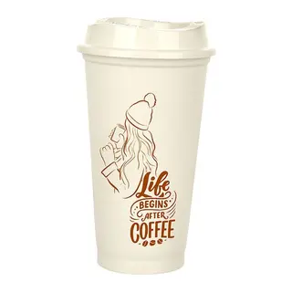 Bardağı - Kapaklı 473 ml