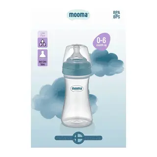 Biberon Anti Kolik Biberon 250 ml Kapaklı Biberon 0 - 6 Ay (Yaş Akış)