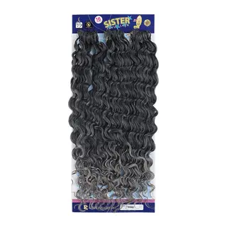 Afro Daası / Siyah Gri Ombreli T1B/Grey