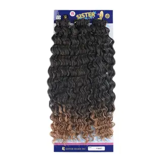 Afro Daası / Siyah Karamel Ombreli T1B/27