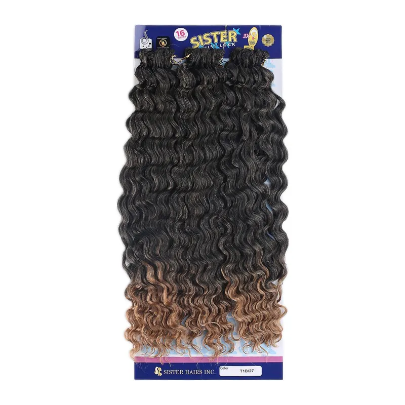 Afro Daası / Siyah Karamel Ombreli T1B/27