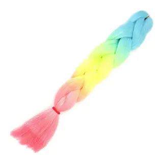 Simli Açık Mi / Neon Sarı / Pembe Ombreli Örük 100 Gr.