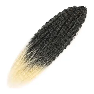 Brazilian Afro Daası / Siyah / Platin Ombreli