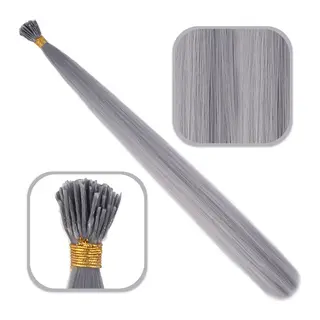 Fiber Sen Boncuk Kklık Renkli / Koyu Gri / 100 Adet