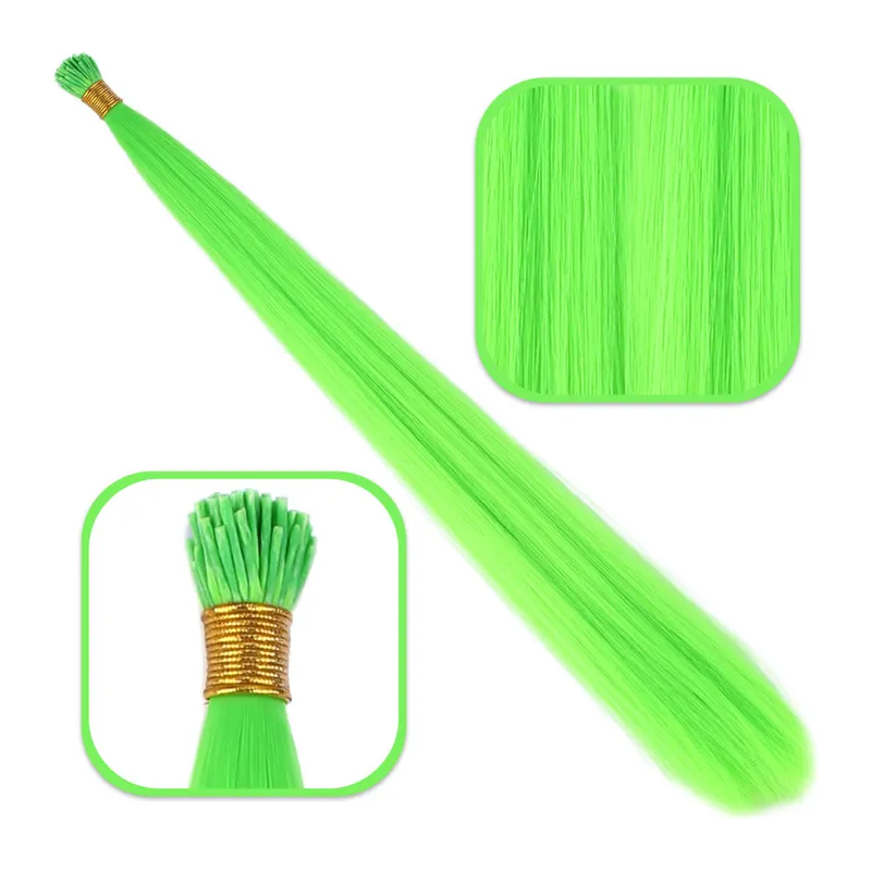 Fiber Sen Boncuk Kklık Renkli / Neon Yeşil / 100 Adet