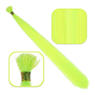 Fiber Sen Boncuk Kklık Renkli / Neon Sarı / 100 Adet