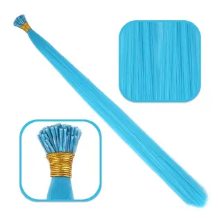 Fiber Sen Boncuk Kklık Renkli / Turkuaz Mi / 100 Adet