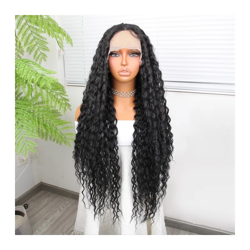 Afro Daa Siyah Fiber Sen Tül Peruk