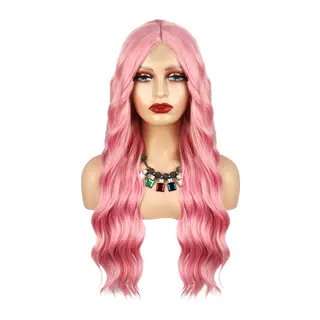 Pembe Daalı Tül Peruk