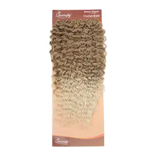 QueenSky Afro Daası / 75cm / 240gr / Kumral Platin Ombre