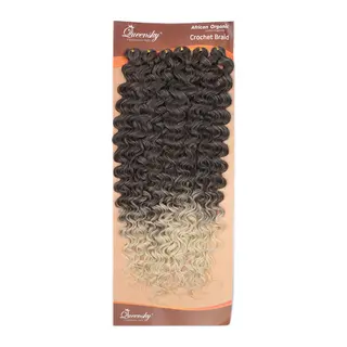 QueenSky Afro Daası / 75cm / 240gr / Koyu Platin Ombre