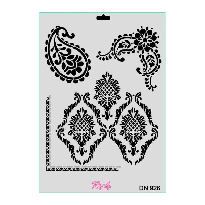 Rich Dantel Seri DN-926 Stencil 35x25 cm