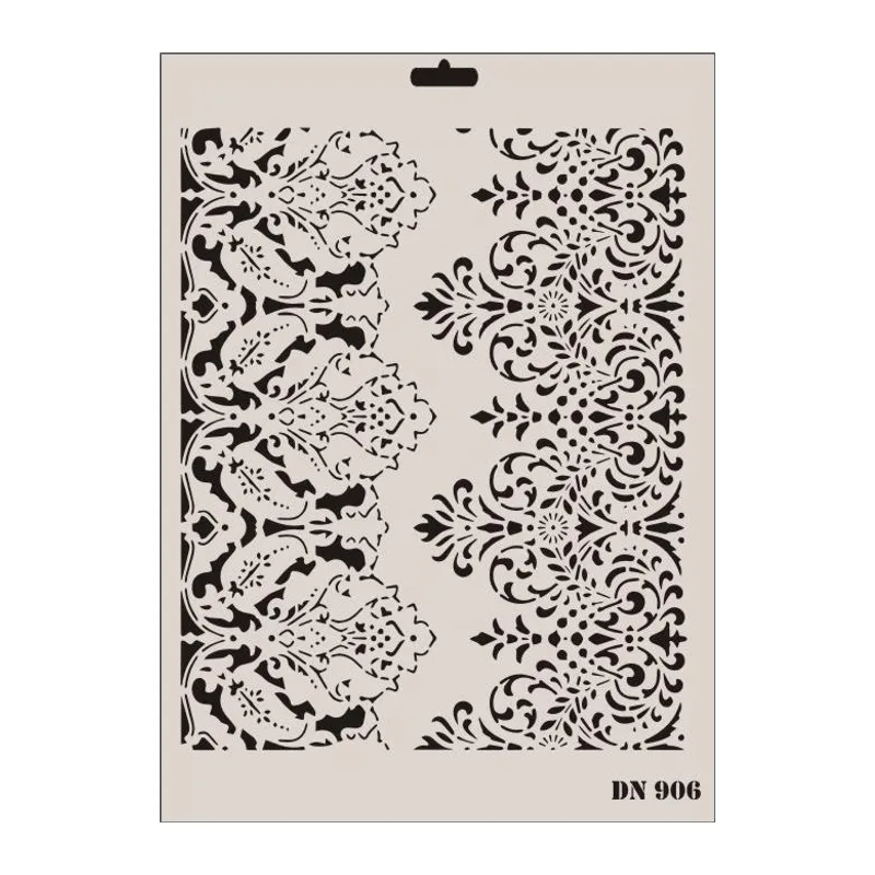 Rich Dantel Seri DN-906 Stencil 35x25 cm