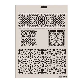 Rich Dantel Seri DN-905 Stencil 35x25 cm
