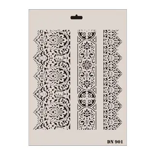 Rich Dantel Seri DN-901 Stencil 35x25 cm