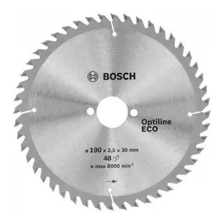 Optine Eco Daire Testere Bıçağı 190x30 mm 48 Diş 2 608 641 790