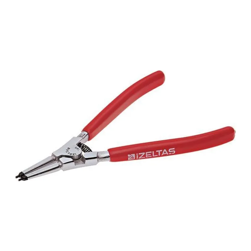 İzeltaş 3301 Dış Segman Pensi 140 mm Yaylı Düz