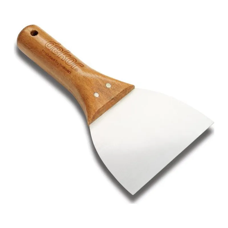Dekor 006 Macun Ispatulası 12 cm Ahaşap Saplı