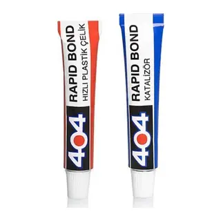404 Rapid Epoksi Plastik Çelik Yapıştırıcı 16 Gr
