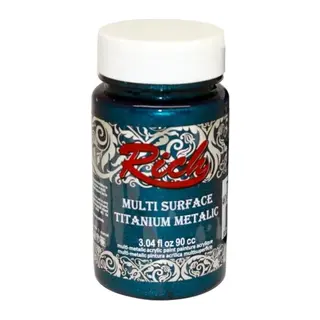 Riculti Surface Titanium 2570 Antik Turkuaz Metalik 90 cc