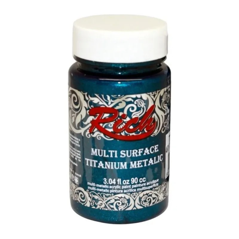 Riculti Surface Titanium 2570 Antik Turkuaz Metalik 90 cc